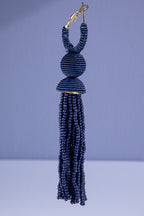 Alice Beaded Earrings - Blue