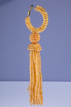 Alice Beaded Earrings - Gold