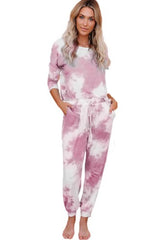 Pink Tie Dye Set