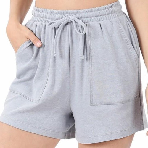Basic Shorts(Heather Grey)