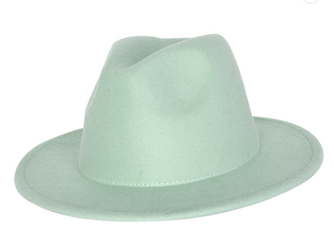Daphne Fedora Hat (Sky Blue)