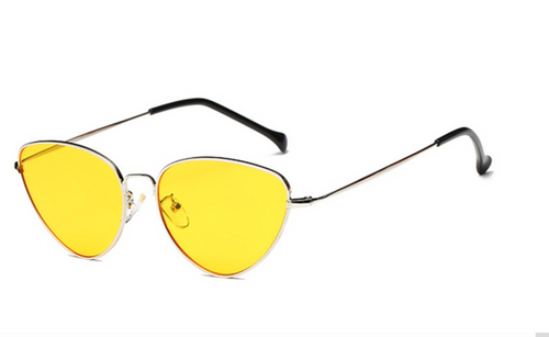 Lia Yellow Sunglasses