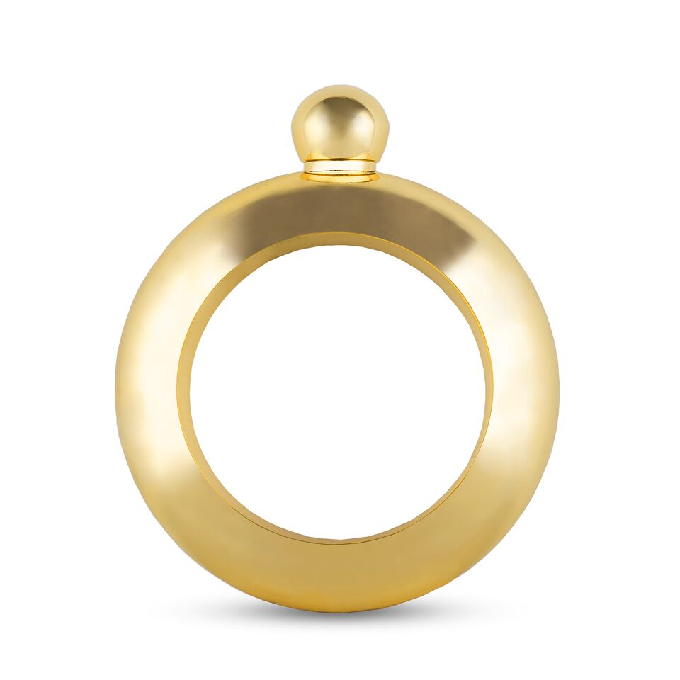 Gold Bracelet Flask