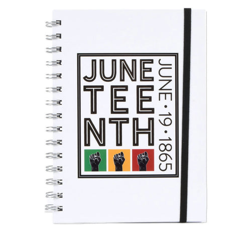 Juneteenth Notebook (White)