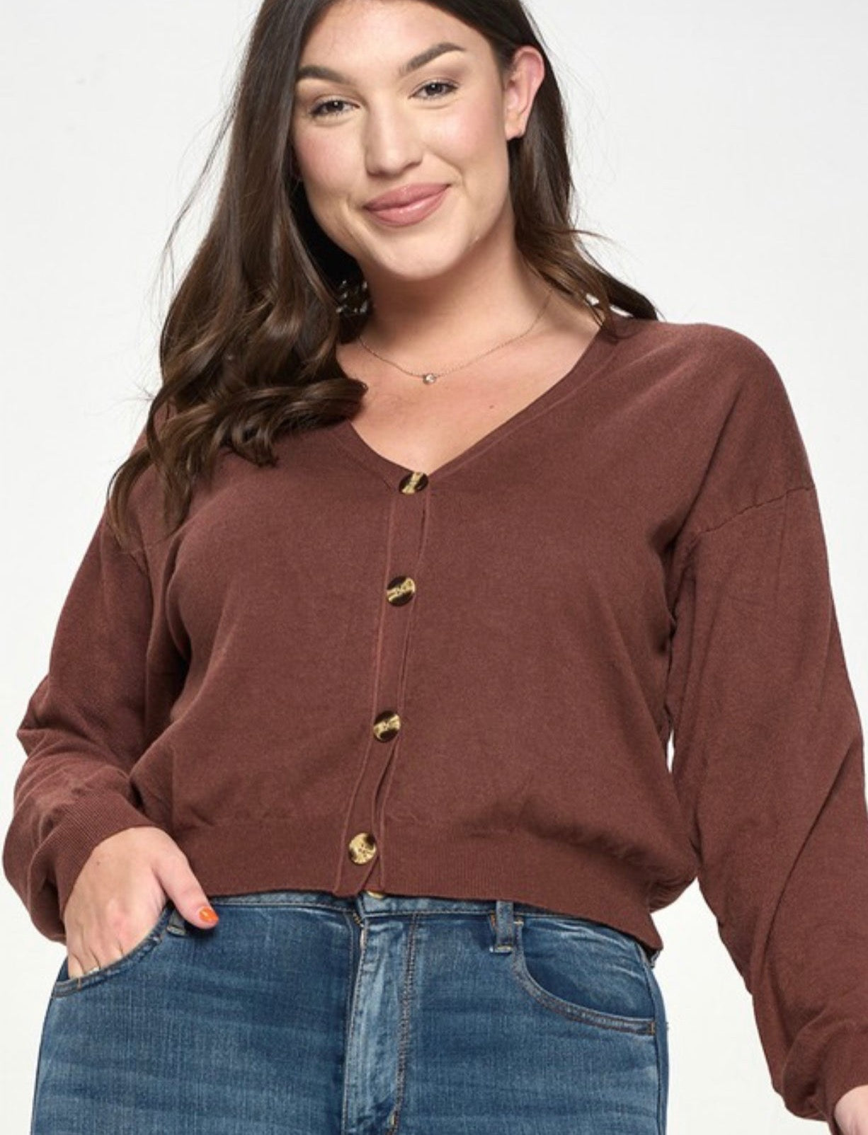 Plus Kelsey Cardigan