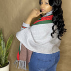 Tina Poncho (Grey)
