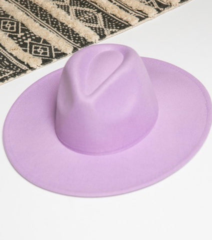 Daphne Fedora Hat (Royal Blue)